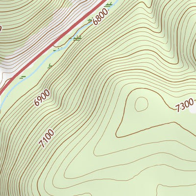 44111NE Page 47 Hebgen Lake Topo Preview 3