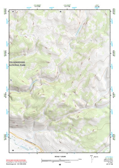 44111NE Page 48 Hebgen Lake Topo Preview 1