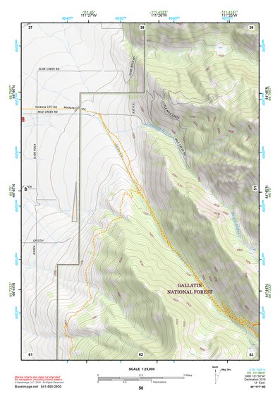 44111NE Page 50 Hebgen Lake Topo Preview 1