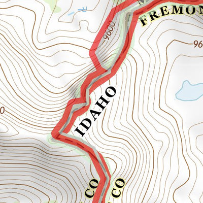 44111NE Page 51 Hebgen Lake Topo Preview 2