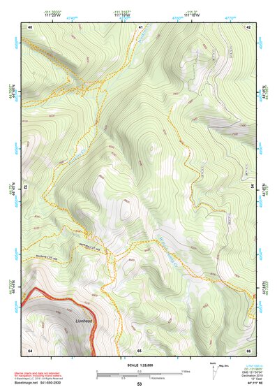 44111NE Page 53 Hebgen Lake Topo Preview 1