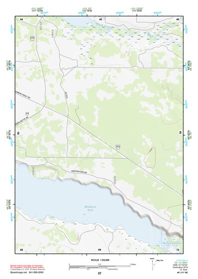 44111NE Page 57 Hebgen Lake Topo Preview 1