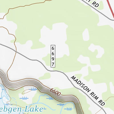 44111NE Page 58 Hebgen Lake Topo Preview 3