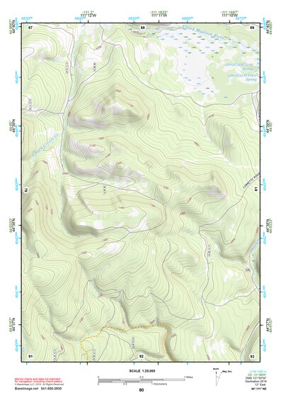 44111NE Page 80 Hebgen Lake Topo Preview 1