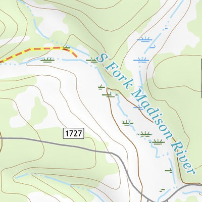 44111NE Page 92 Hebgen Lake Topo Preview 2