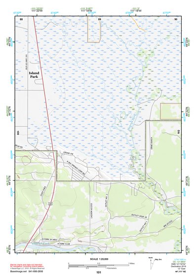 44111NE Page 101 Hebgen Lake Topo Preview 1