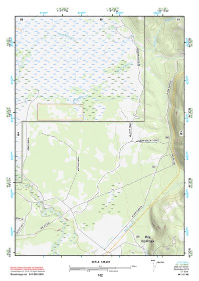 44111NE Page 102 Hebgen Lake Topo Preview 1