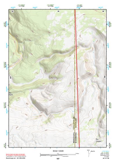 44111NE Page 107 Hebgen Lake Topo Preview 1