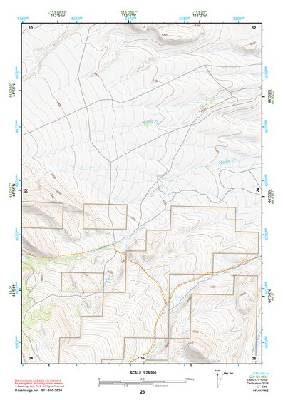 44113NE Page 23 Leadore Topo Preview 1