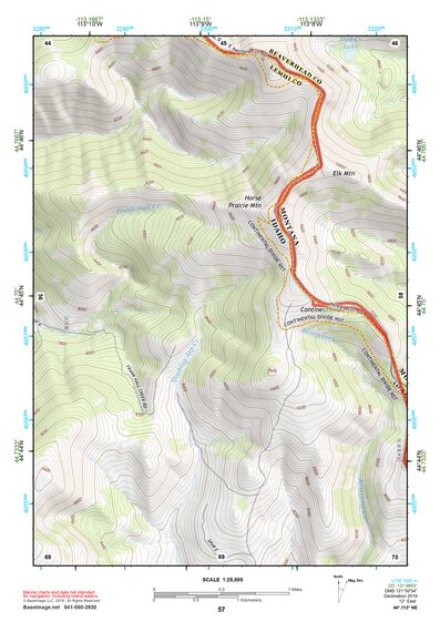 44113NE Page 57 Leadore Topo Preview 1