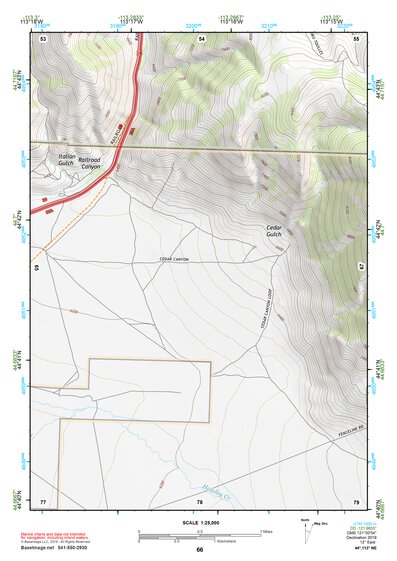 44113NE Page 66 Leadore Topo Preview 1