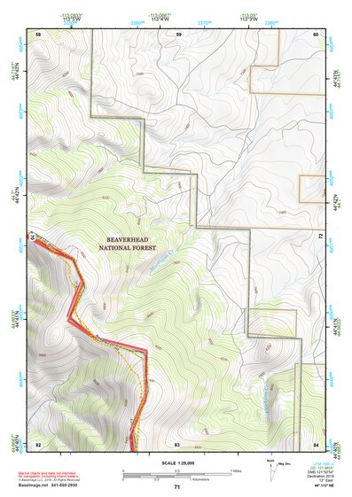 44113NE Page 71 Leadore Topo Preview 1