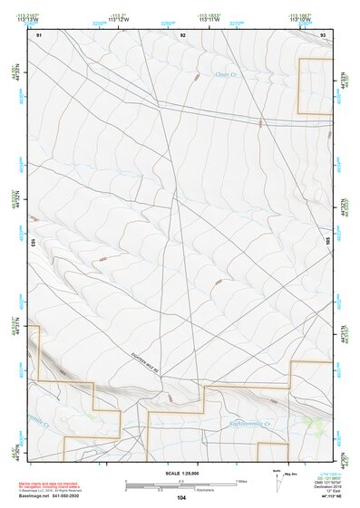 44113NE Page 104 Leadore Topo Preview 1