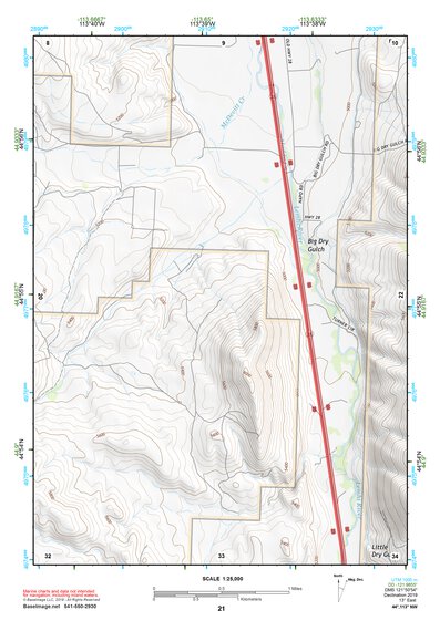 44113NW Page 21 Leadore Topo Preview 1