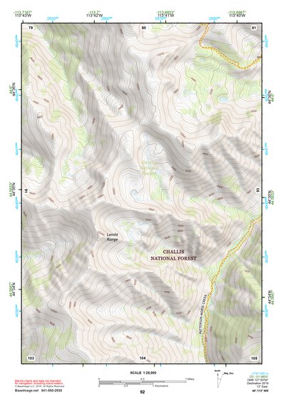 44113NW Page 92 Leadore Topo Preview 1