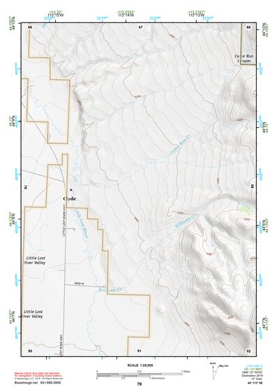 44113SE Page 79 Borah Peak Topo Preview 1