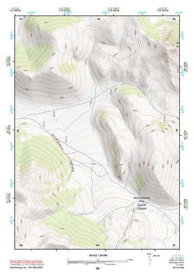 44113SW Page 54 Borah Peak Topo Preview 1