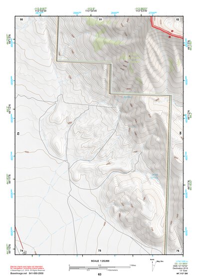 44113SW Page 63 Borah Peak Topo Preview 1