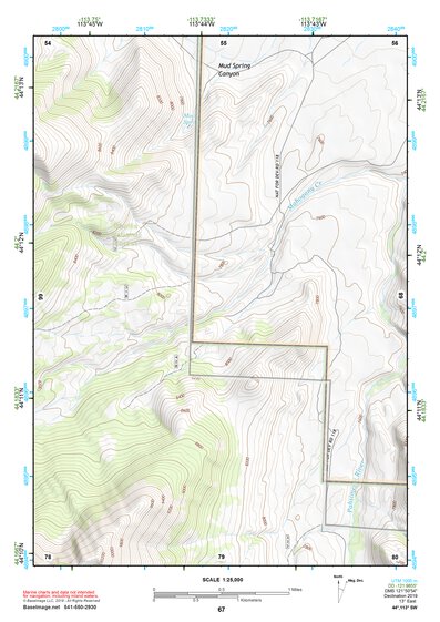 44113SW Page 67 Borah Peak Topo Preview 1