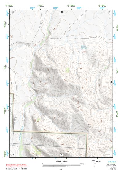 44113SW Page 68 Borah Peak Topo Preview 1