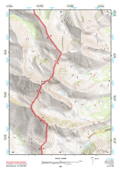 44113SW Page 78 Borah Peak Topo Preview 1
