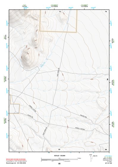 44113SW Page 85 Borah Peak Topo Preview 1