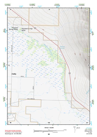 44113SW Page 88 Borah Peak Topo Preview 1