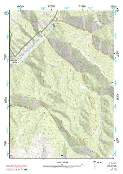 44114NE Page 1 Challis Topo Preview 1