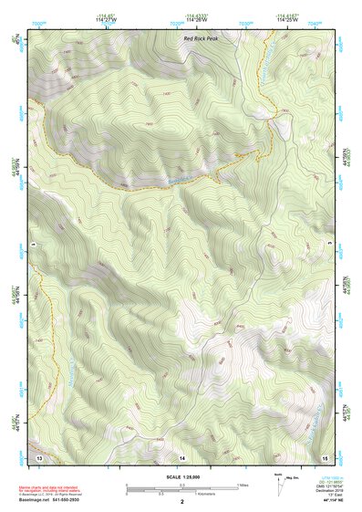 44114NE Page 2 Challis Topo Preview 1