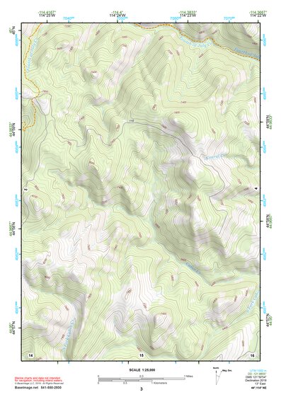 44114NE Page 3 Challis Topo Preview 1
