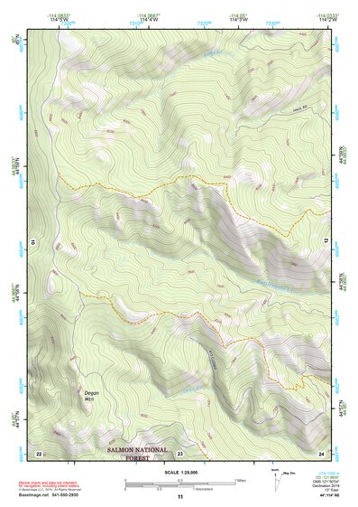 44114NE Page 11 Challis Topo Preview 1