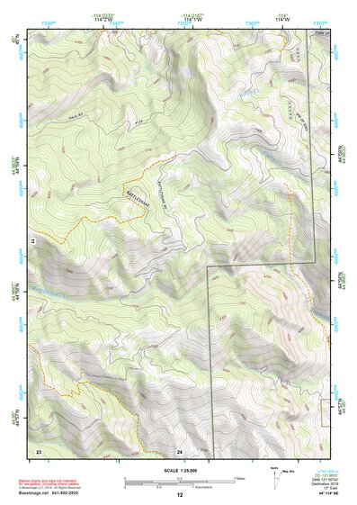 44114NE Page 12 Challis Topo Preview 1
