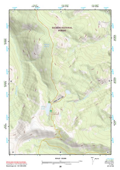 44114NE Page 20 Challis Topo Preview 1