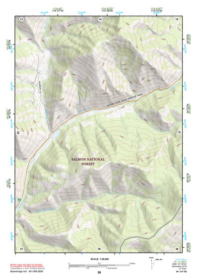 44114NE Page 26 Challis Topo Preview 1
