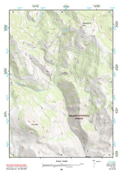 44114NE Page 34 Challis Topo Preview 1