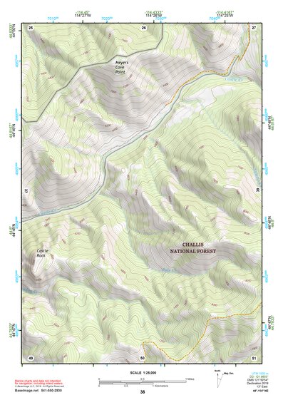 44114NE Page 38 Challis Topo Preview 1
