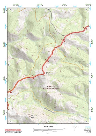 44114NE Page 41 Challis Topo Preview 1