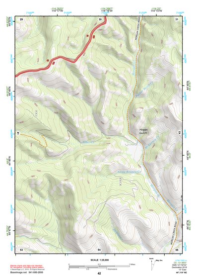 44114NE Page 42 Challis Topo Preview 1