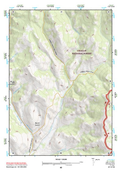 44114NE Page 43 Challis Topo Preview 1
