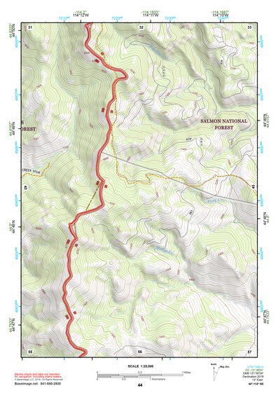 44114NE Page 44 Challis Topo Preview 1