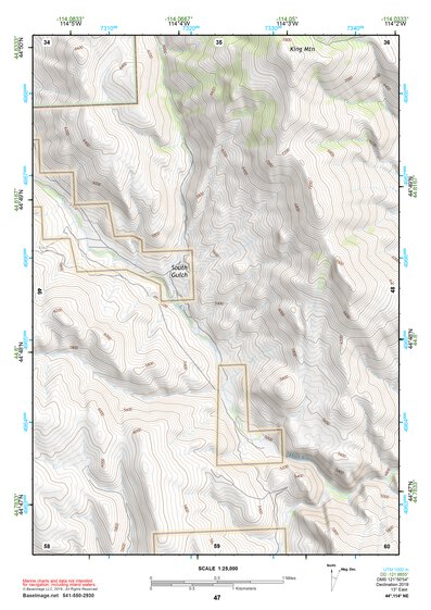 44114NE Page 47 Challis Topo Preview 1
