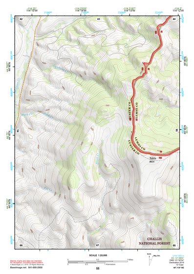 44114NE Page 55 Challis Topo Preview 1