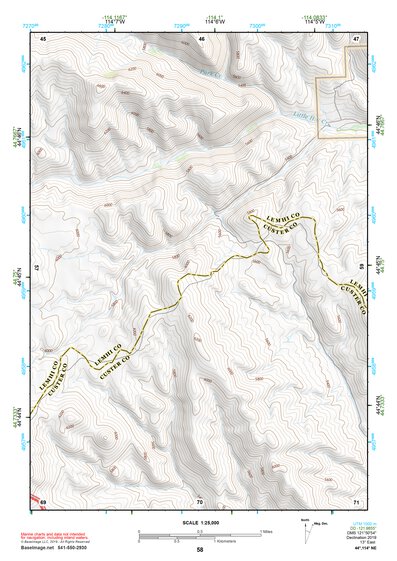 44114NE Page 58 Challis Topo Preview 1