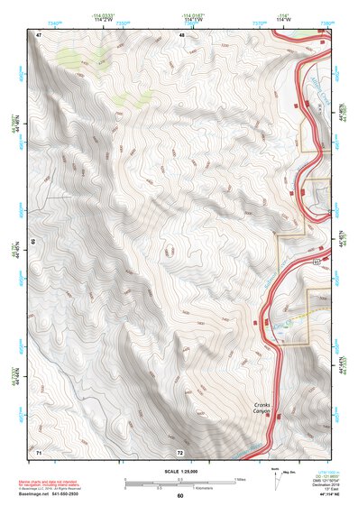 44114NE Page 60 Challis Topo Preview 1