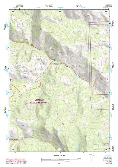 44114NE Page 65 Challis Topo Preview 1