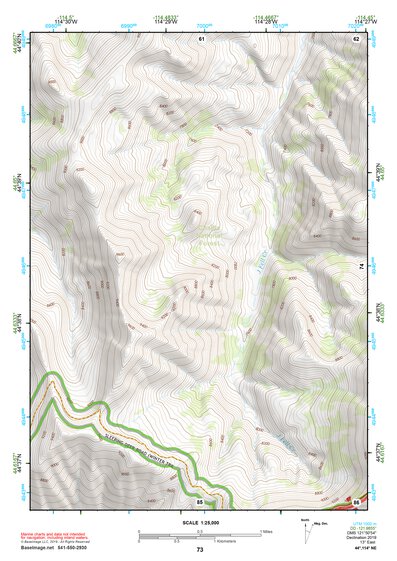 44114NE Page 73 Challis Topo Preview 1