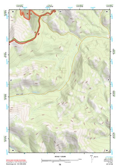 44114NE Page 75 Challis Topo Preview 1