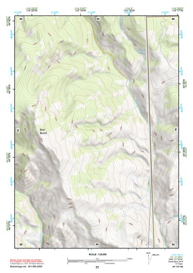 44114NE Page 77 Challis Topo Preview 1