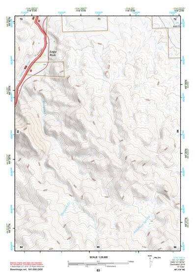 44114NE Page 83 Challis Topo Preview 1
