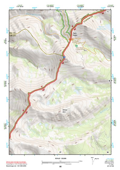 44114NE Page 85 Challis Topo Preview 1